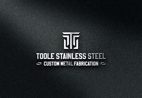 steel fabrication metal fabrication logo|stainless steel logo design.